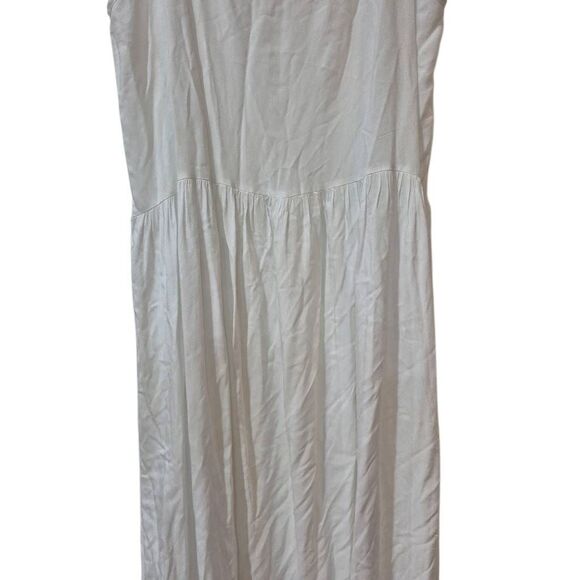 Free People Intimately White Slip Dress w Adjustable Spaghetti Straps EUC - Picture 6 of 15